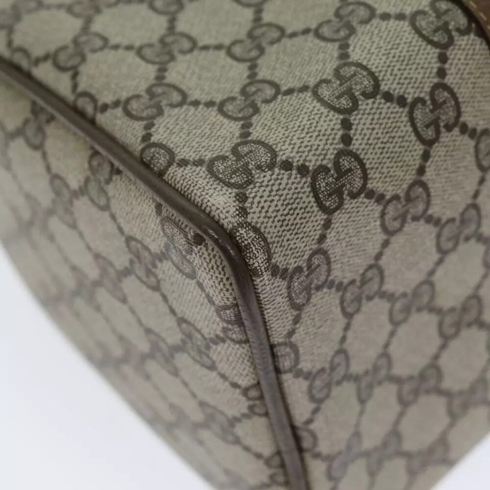 GUCCI GG Supreme Web Sherry Line Boston Bag - Picture 8 of 16